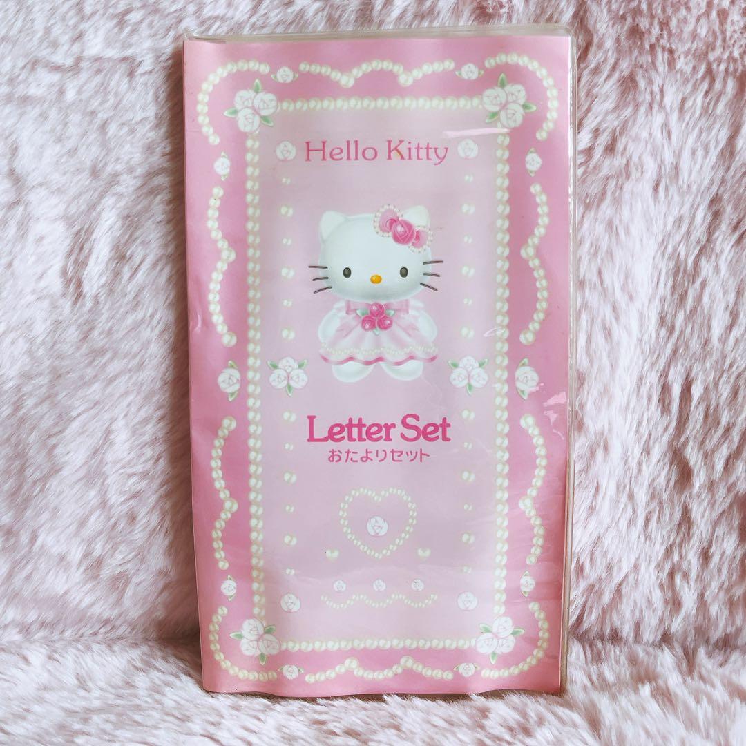 希少レア　ハローキティ　ハナ　平成レトロ　レターセット　メモ　ファイル　ノート