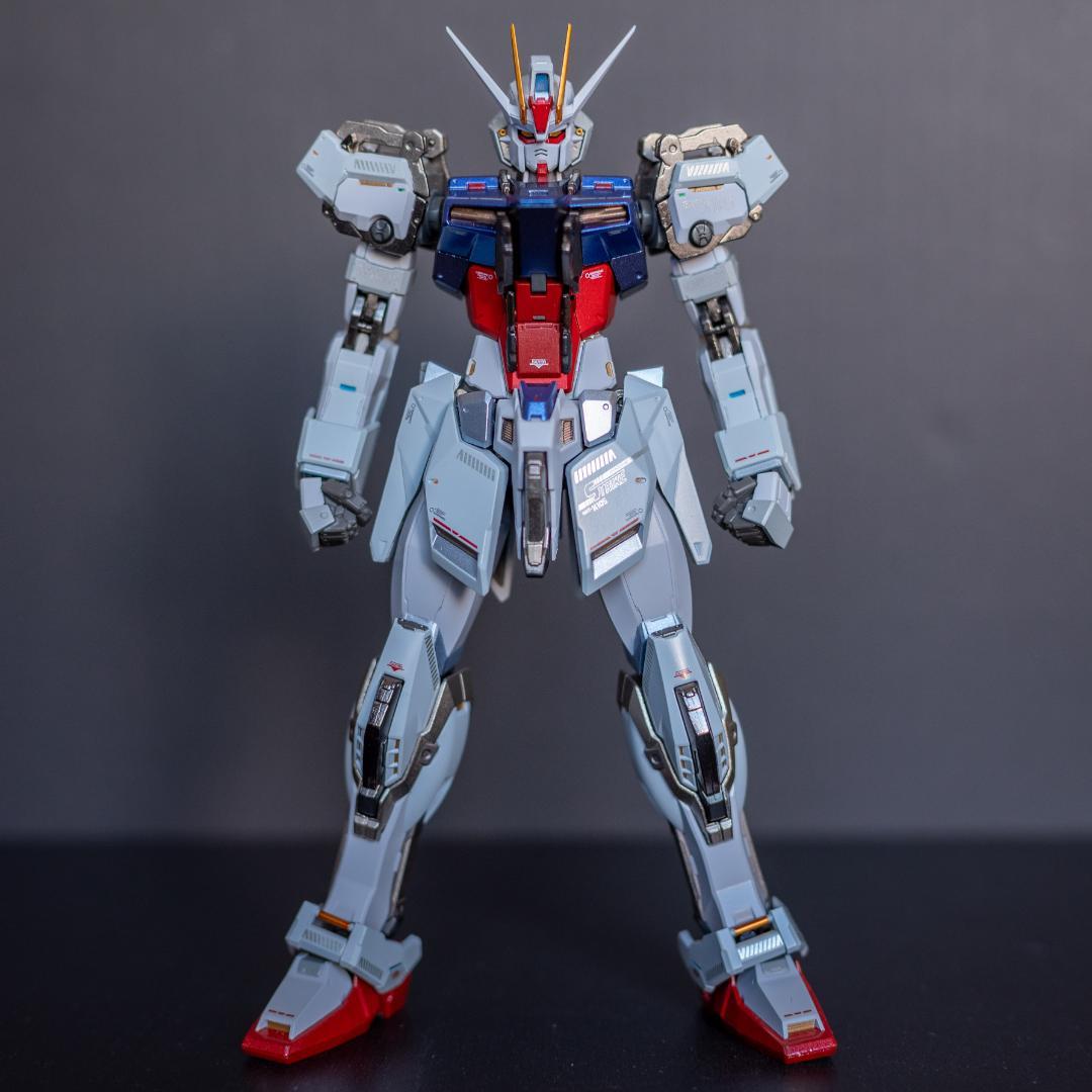 【L BUILD】ストライクガンダム&エールストライカー メタルビルド