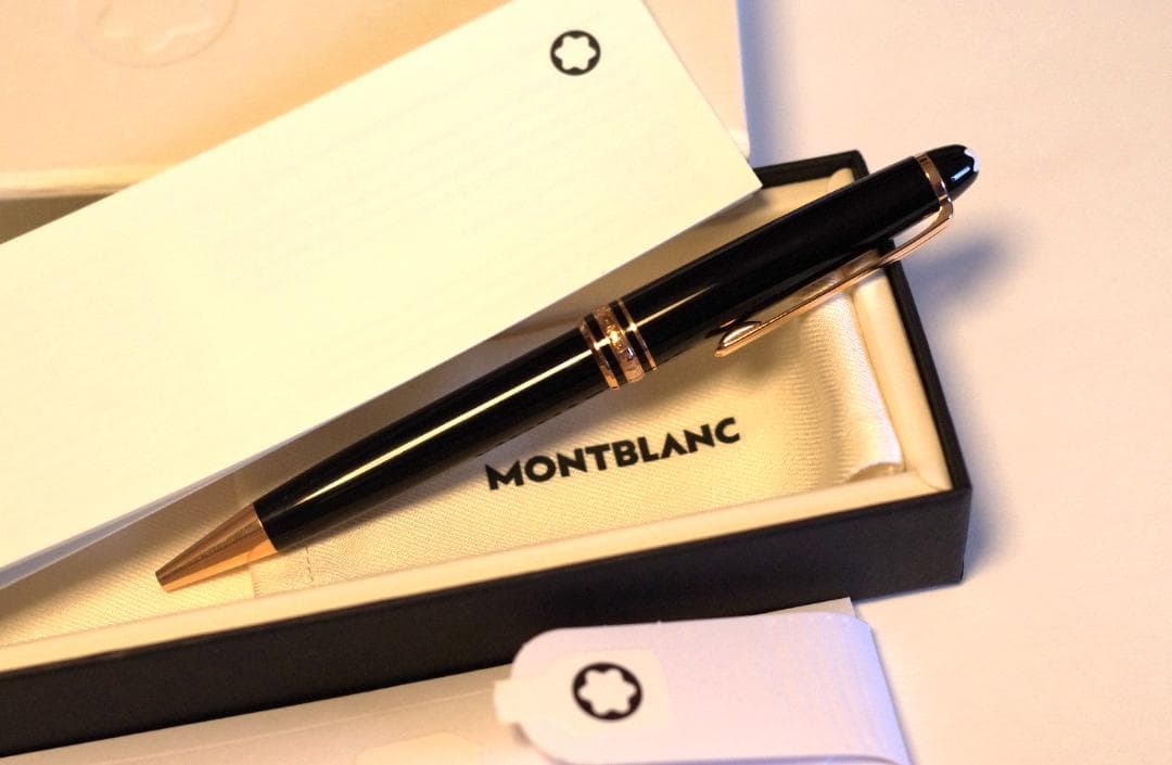 モンブラン ボールペン マイスターシュテュック レッドゴールド クラシック