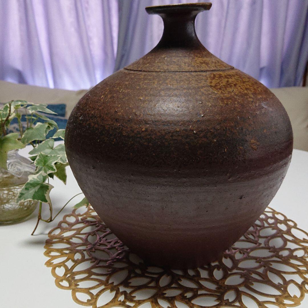 匿名配送 備前 作家もの 大壺