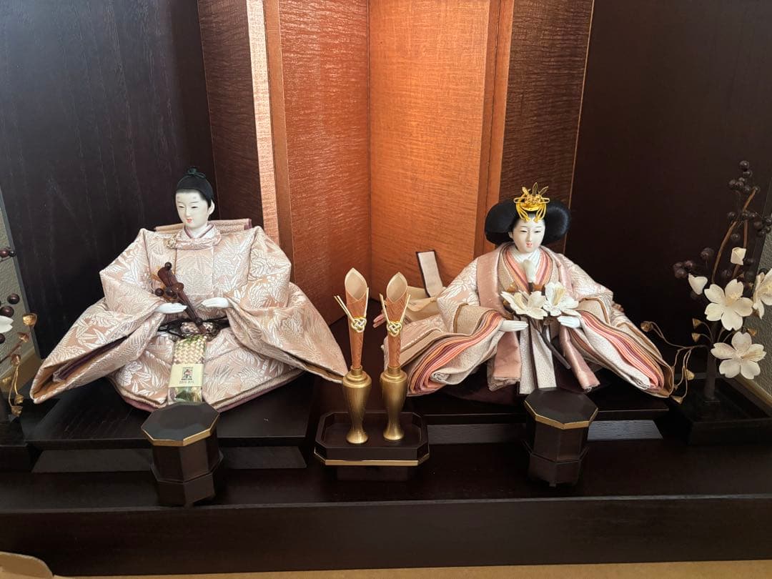 お雛様 オルゴール 節句用飾り布 ちゃんちゃんこ セット