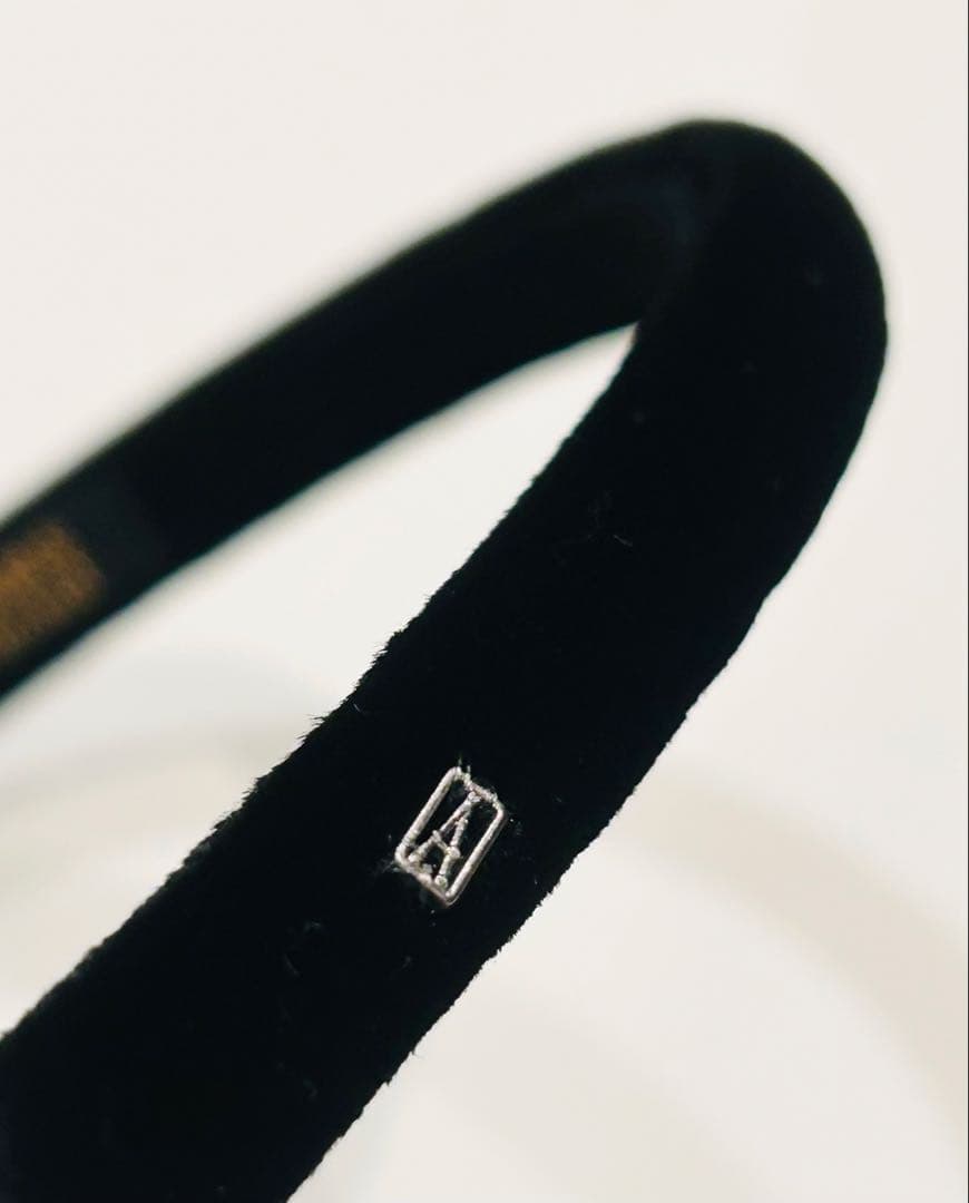 Alexandre de Paris ブラックヘアバンド