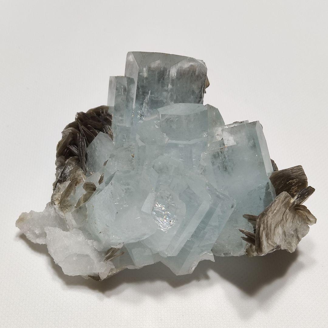 パワーストーン　天然石　アクアマリン　藍玉　原石　232g　No.309