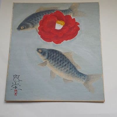 富取風堂・日本画・春興