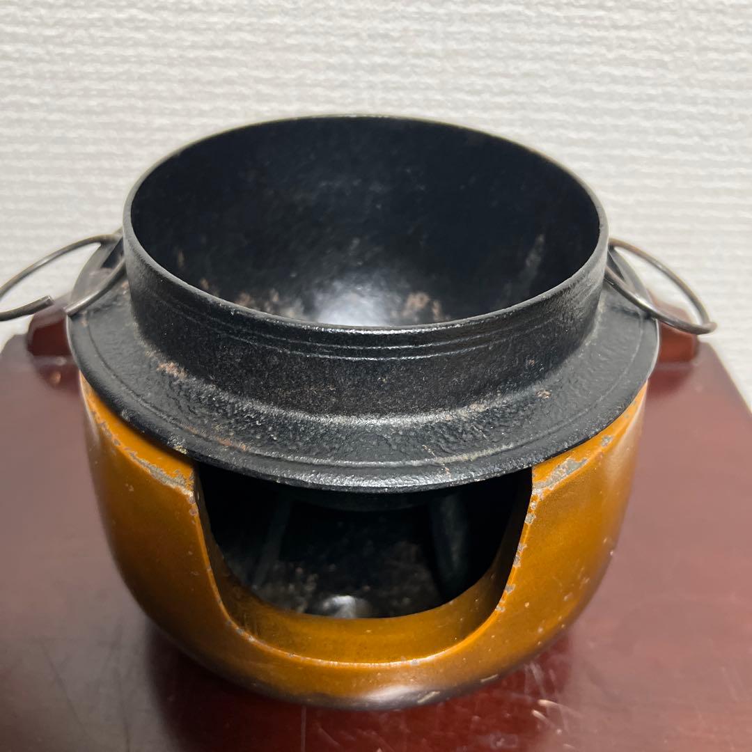 南部鉄釜飯　茶道具 風炉釜セット