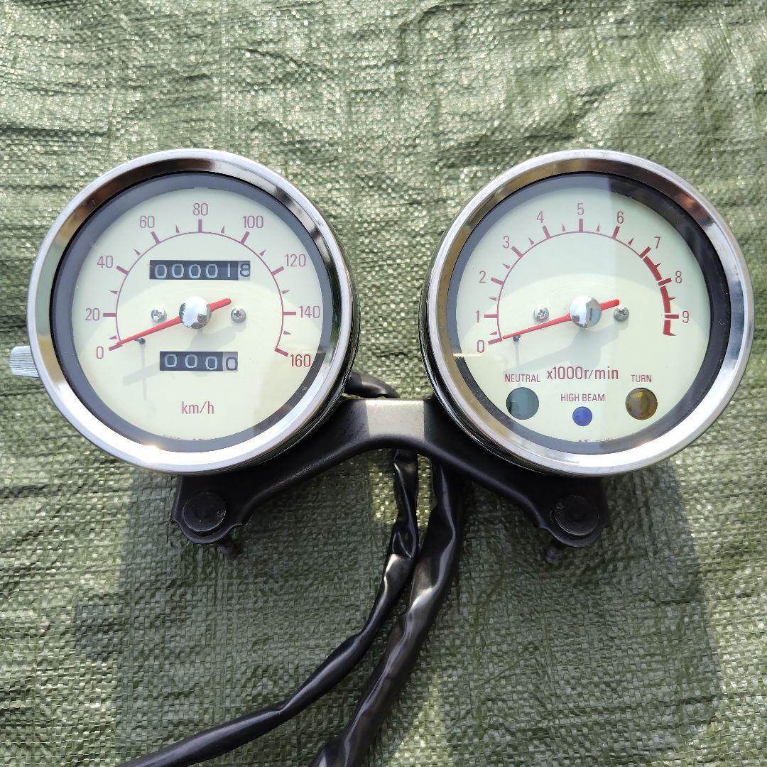 YAMAHA SR400 SR500スピードメーター タコメーター