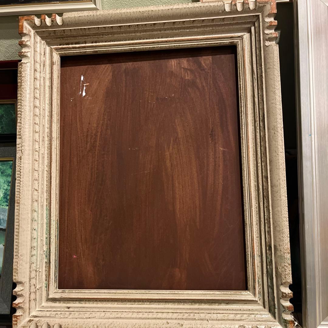 装飾的シルバーフレーム 大きめ46cm53cm .42cm50cmセット