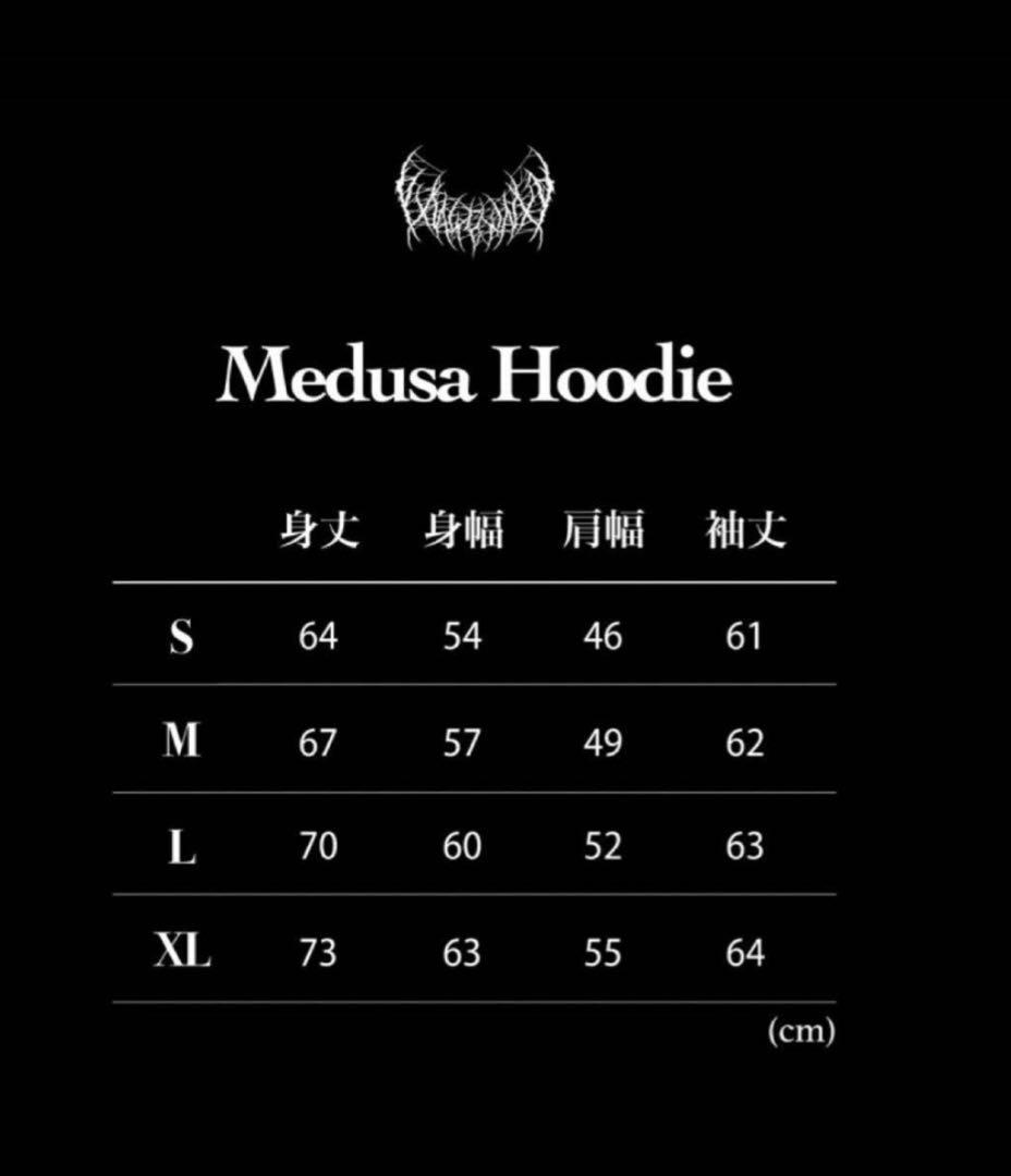 YXNGBRATZ メドゥーサパーカー jahxncho ORIGAMI 着用