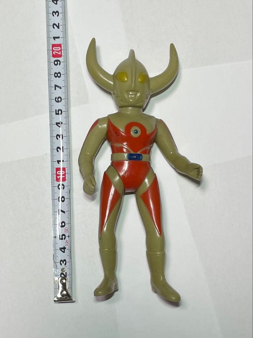 当時物 ブルマァク ウルトラの父 ソフビ 20cm