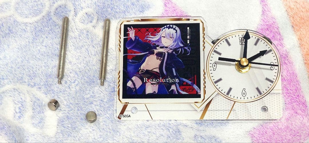 オンゲキ　みどくじ　テーブルクロック　皇城セツナ　刹那