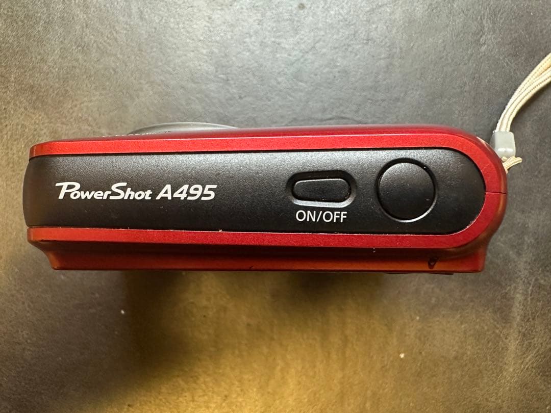 Canon PowerShot A495 赤