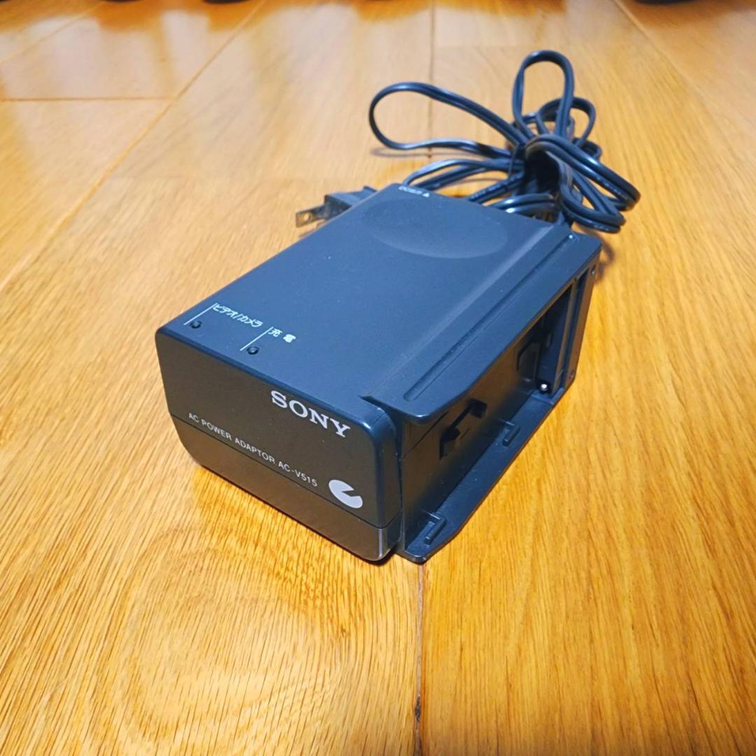 【動作確認済】SONY Hi8 高画質 8ミリ ビデオカメラ ACアダプタセット