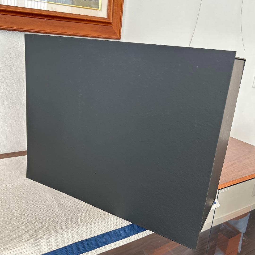 シャネル　ギフト箱　マグネット式ボックス ブラック特大　CHANEL薄紙つき