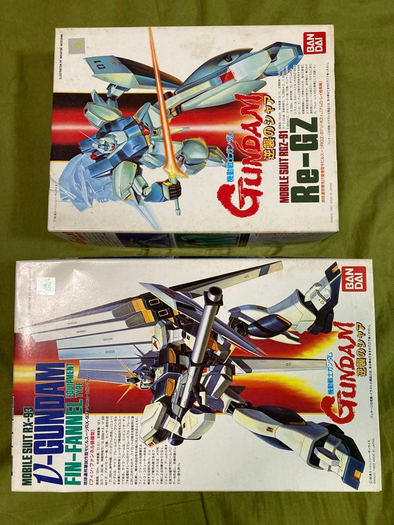 BANDAI Re-GZ & セット　νガンダム