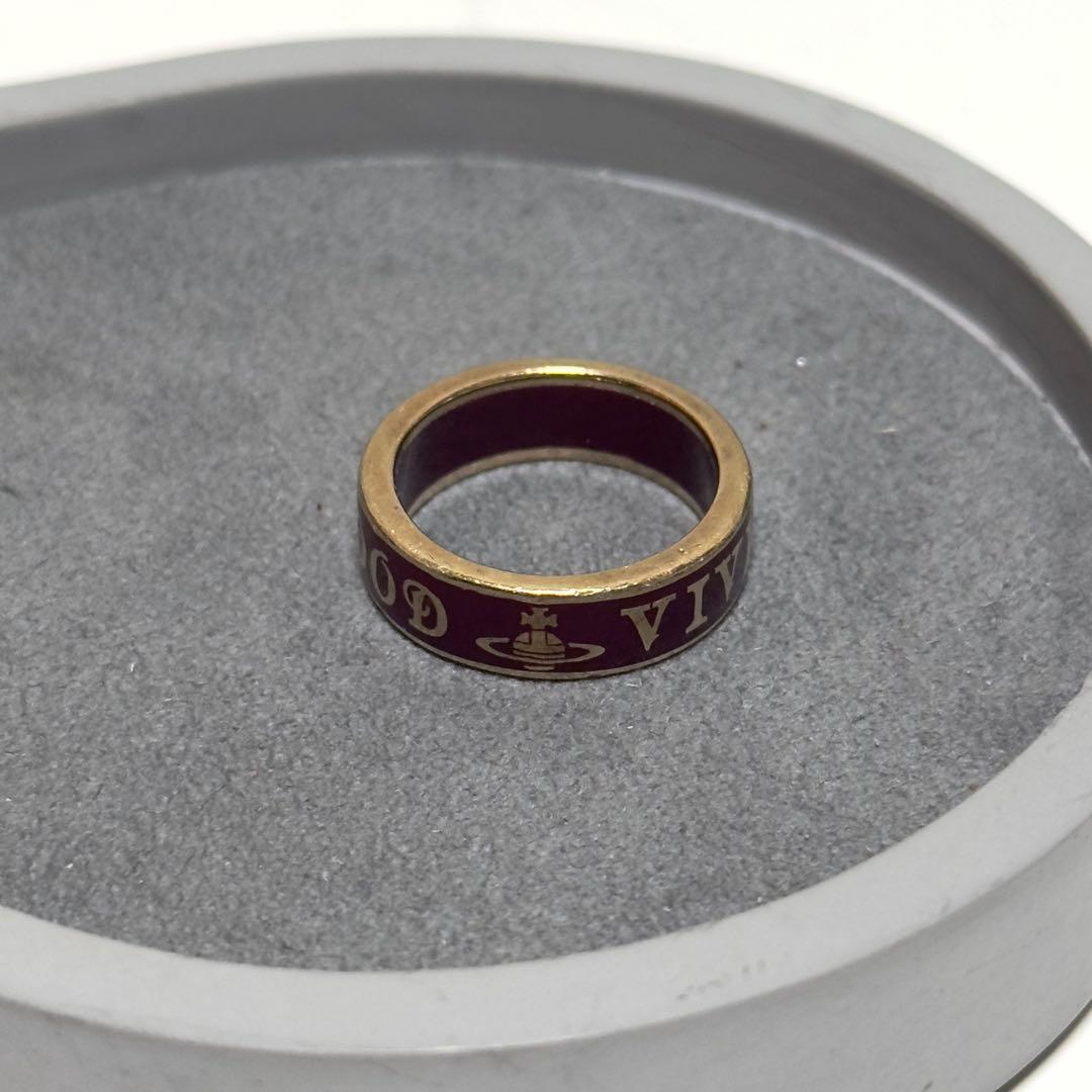 Vivienne Westwood コンジットストリートリング ボルドー