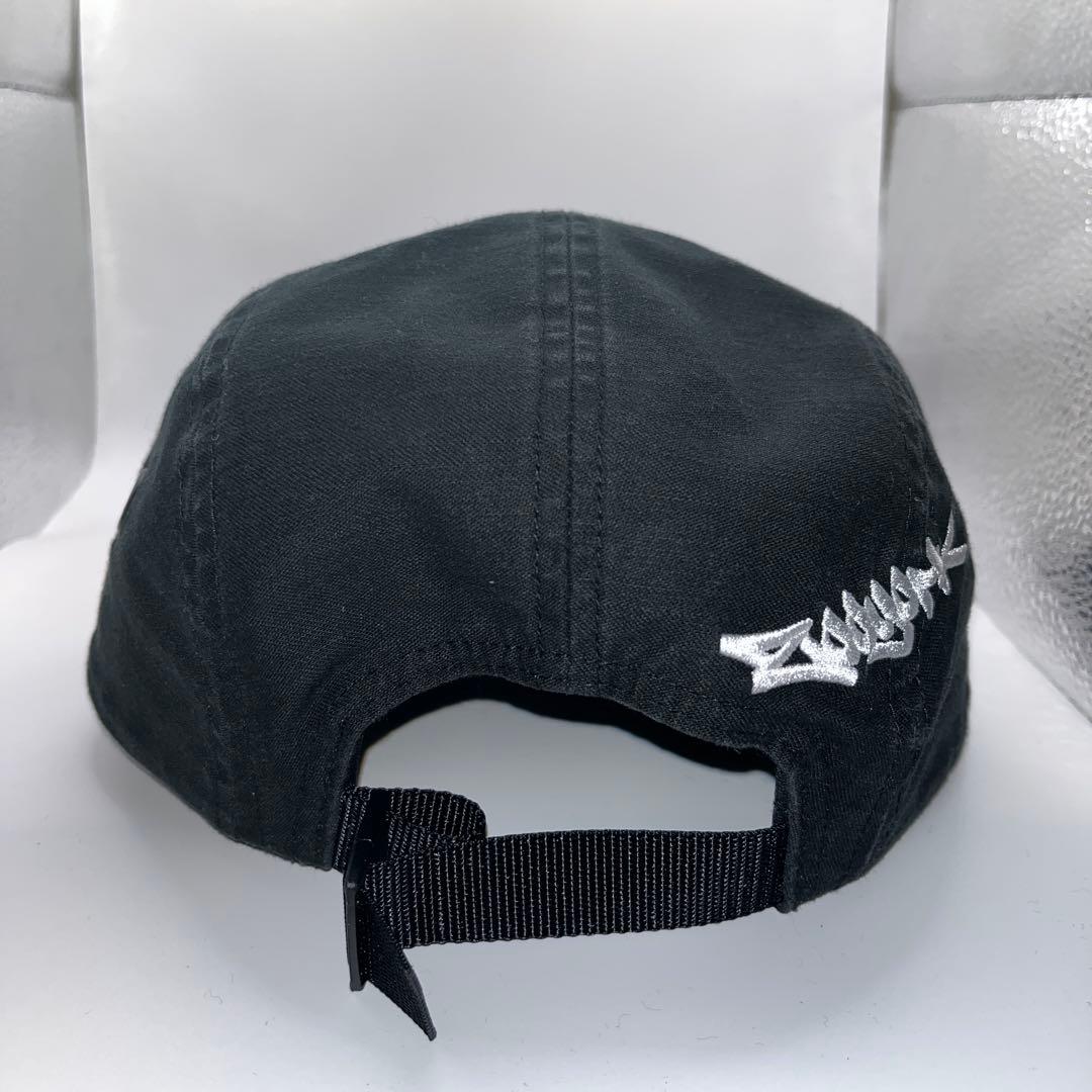 Supreme ブラック 5パネルキャップ