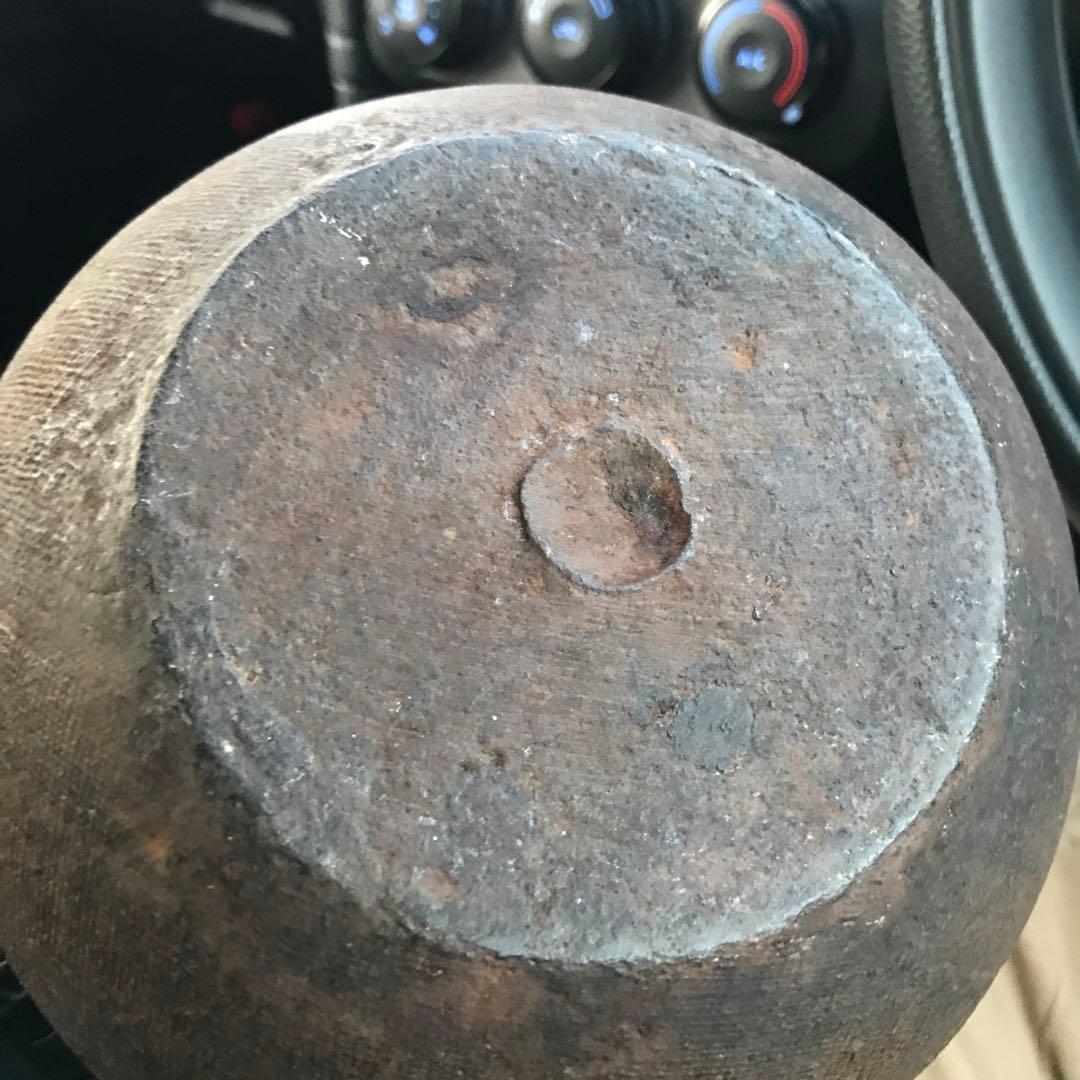 鉄瓶　亀文堂　金銀象嵌