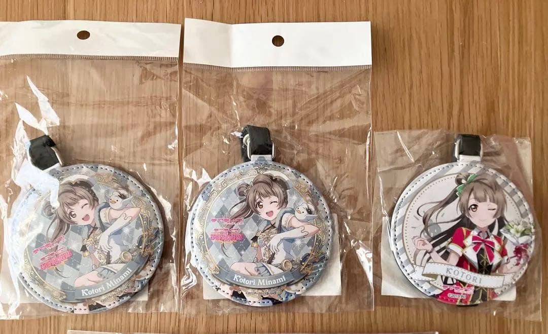 ラブライブ！ 南ことり デカストラップ ラゲッジタグ ストラップ キーホルダー