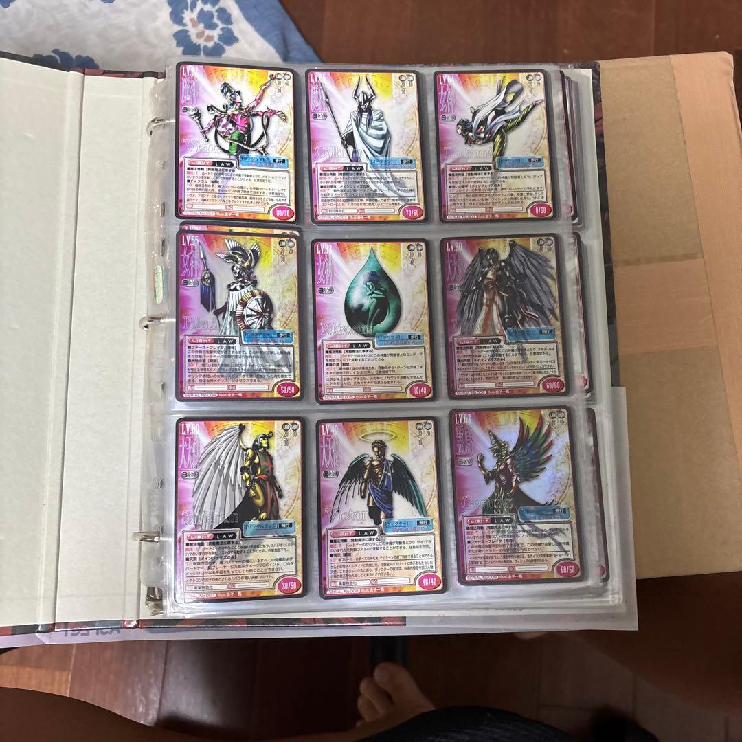 Digital Devil Story TCG バインダー＋カード182枚