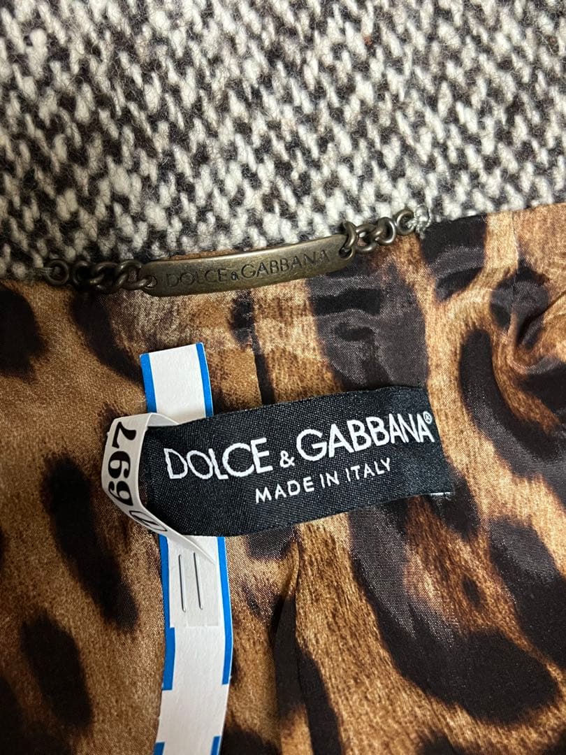 ★美品★DOLCE&GABBANAナポレオンコート　38ドルチェアンドガッバーナ