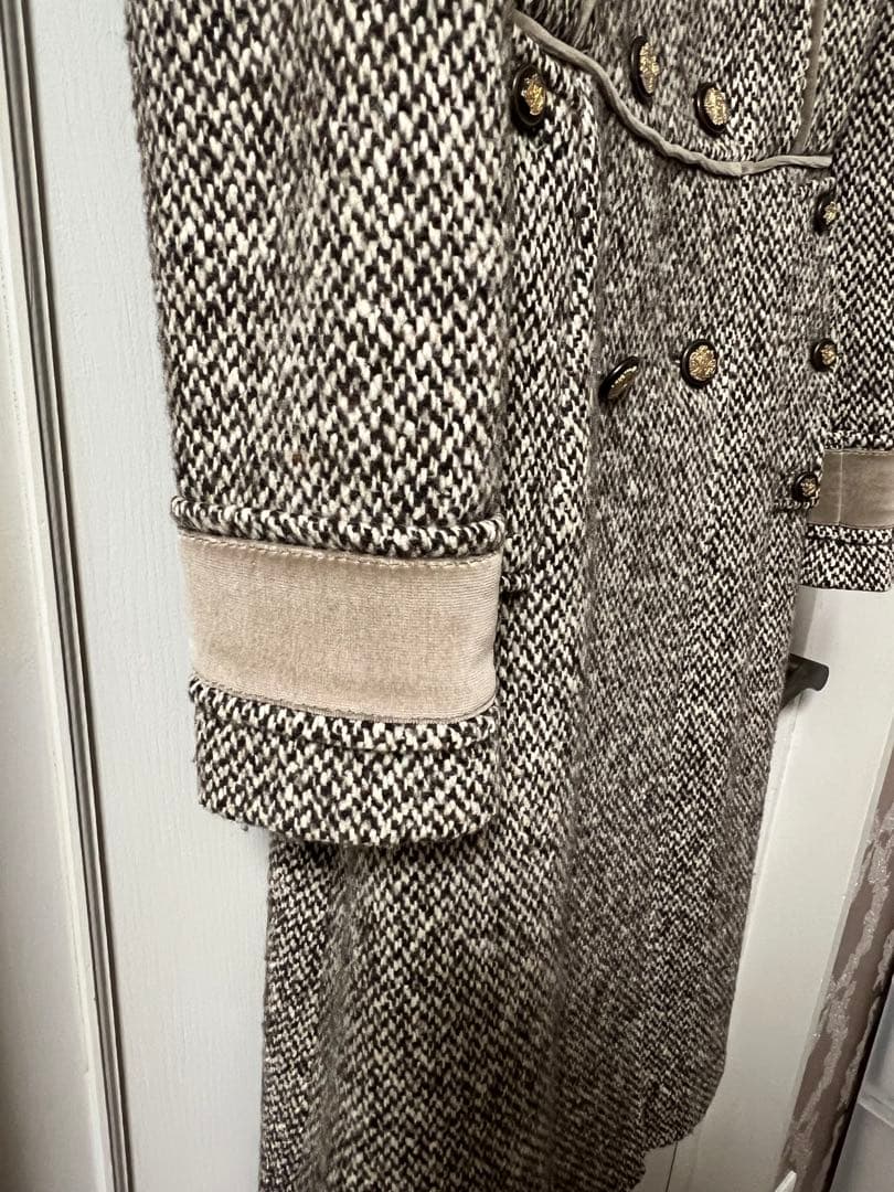 ★美品★DOLCE&GABBANAナポレオンコート　38ドルチェアンドガッバーナ