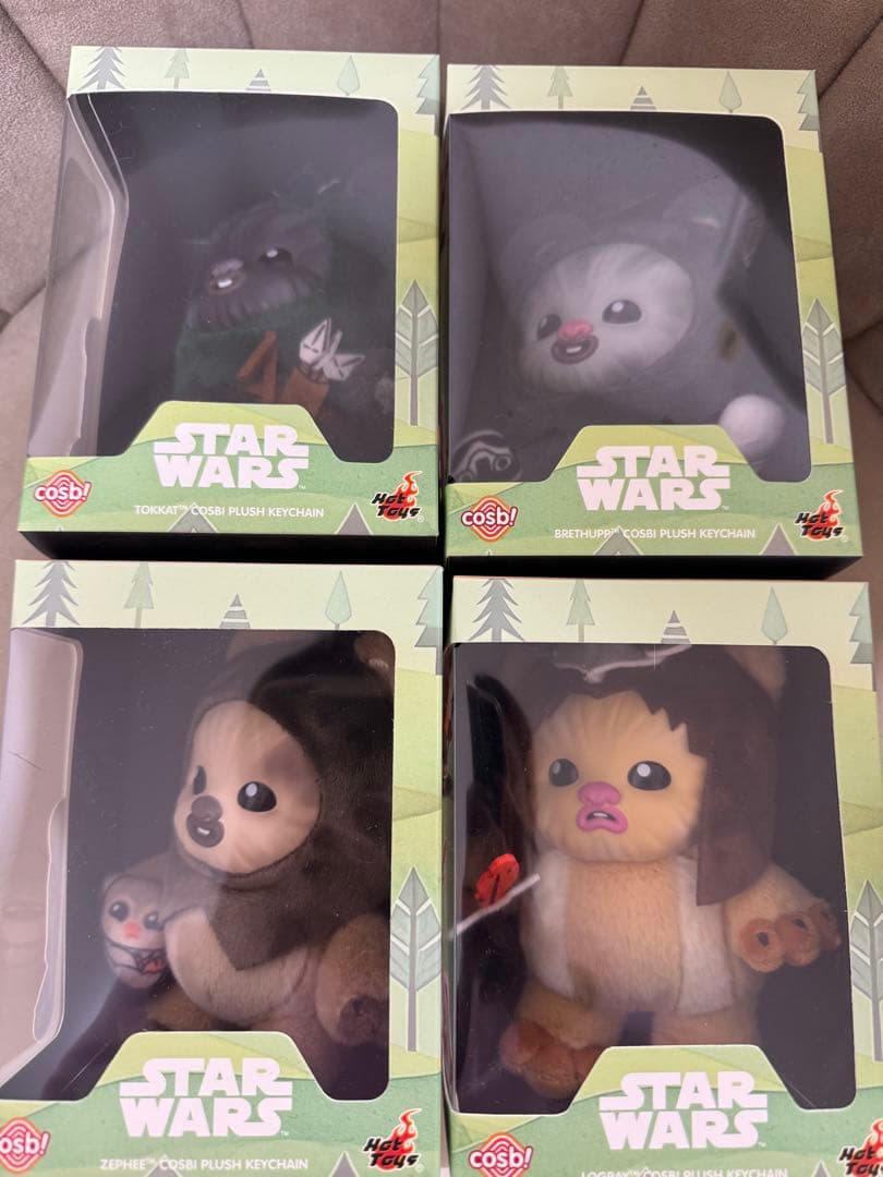 スターウォーズ イウォーク コスビ ウィケットホットトイズ Ewok セット