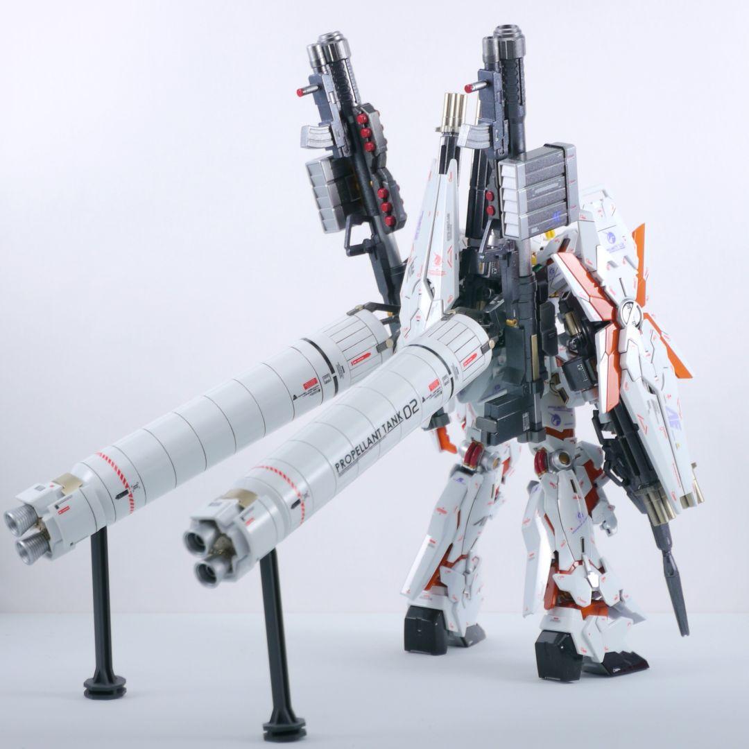 HGUC フルアーマーユニコーンガンダム 白バンシィ 塗装 完成品 バンダイ