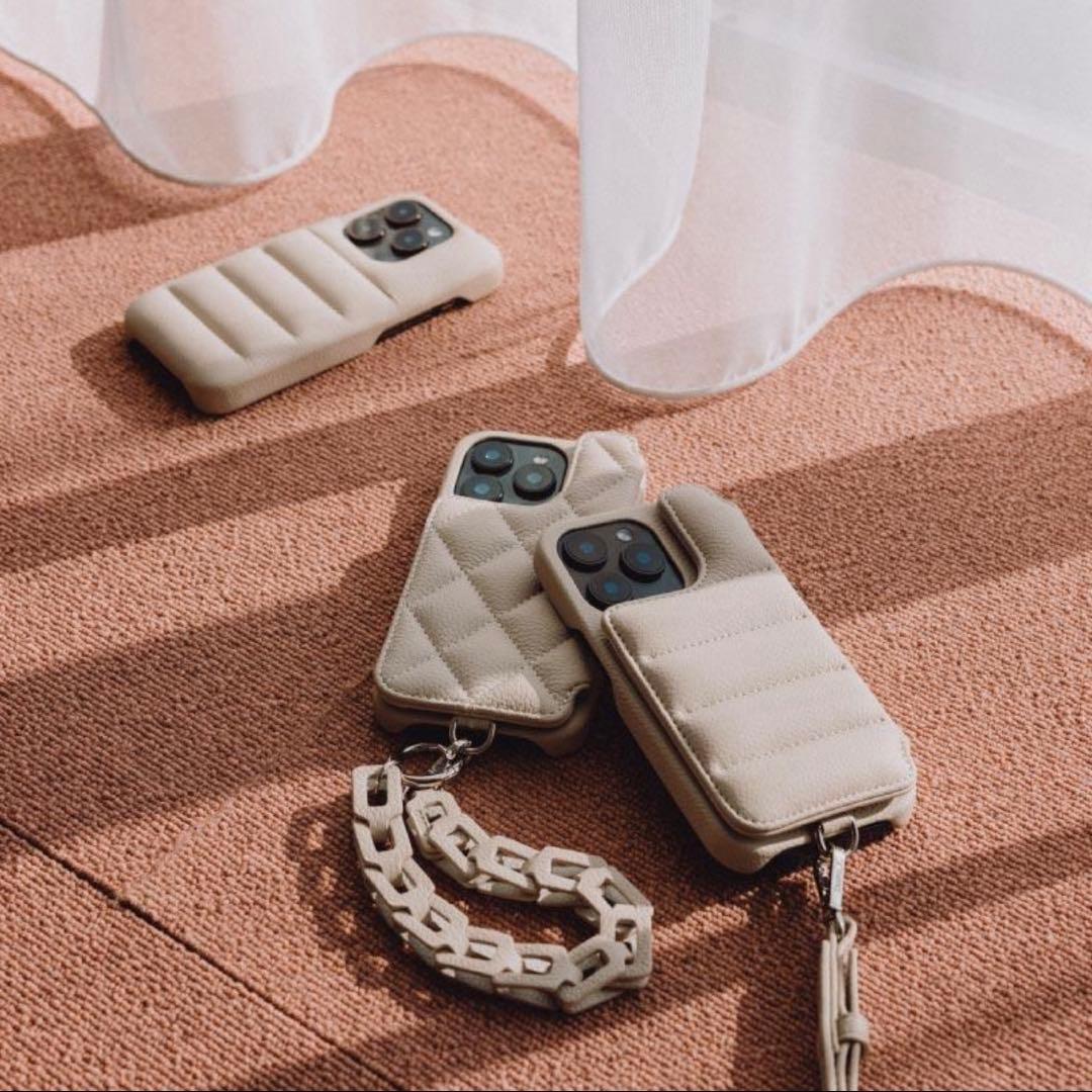 DEMIU GRACEスマホケース ベージュ