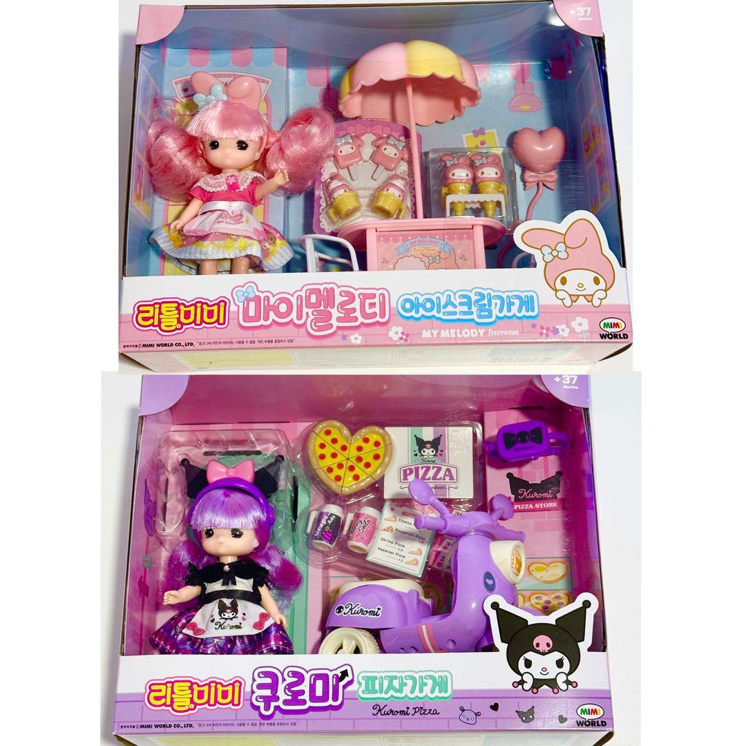 【韓国限定】リトルミミ　サンリオコラボ　マイメロディ　クロミちゃん　おもちゃ
