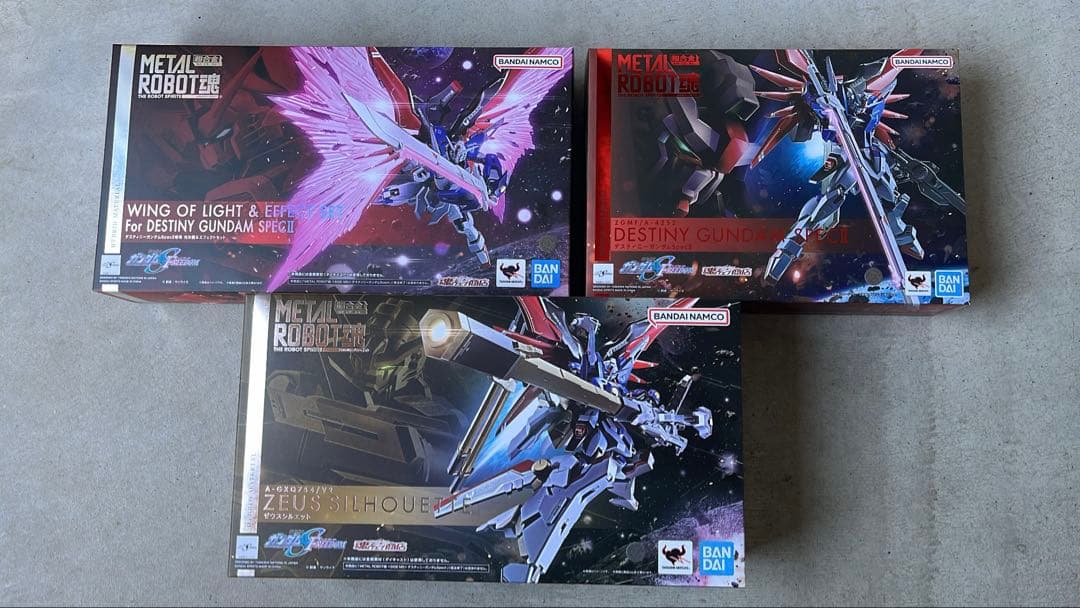【L ROBOT魂】 デスティニーガンダムSpecⅡ セット