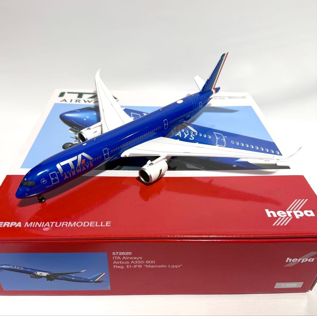 航空機・ヘリコプター herpa 1/200 A350-900 ITA AIRWAYS