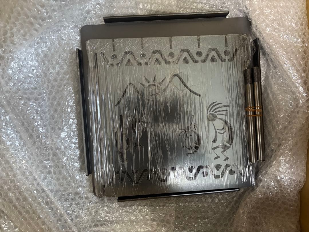 新品未使用　ENRICH（エンリッチ） 組立式焚き火台【ココペリヘキサゴン】