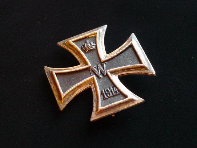ドイツ帝国　1級鉄十字章　実物