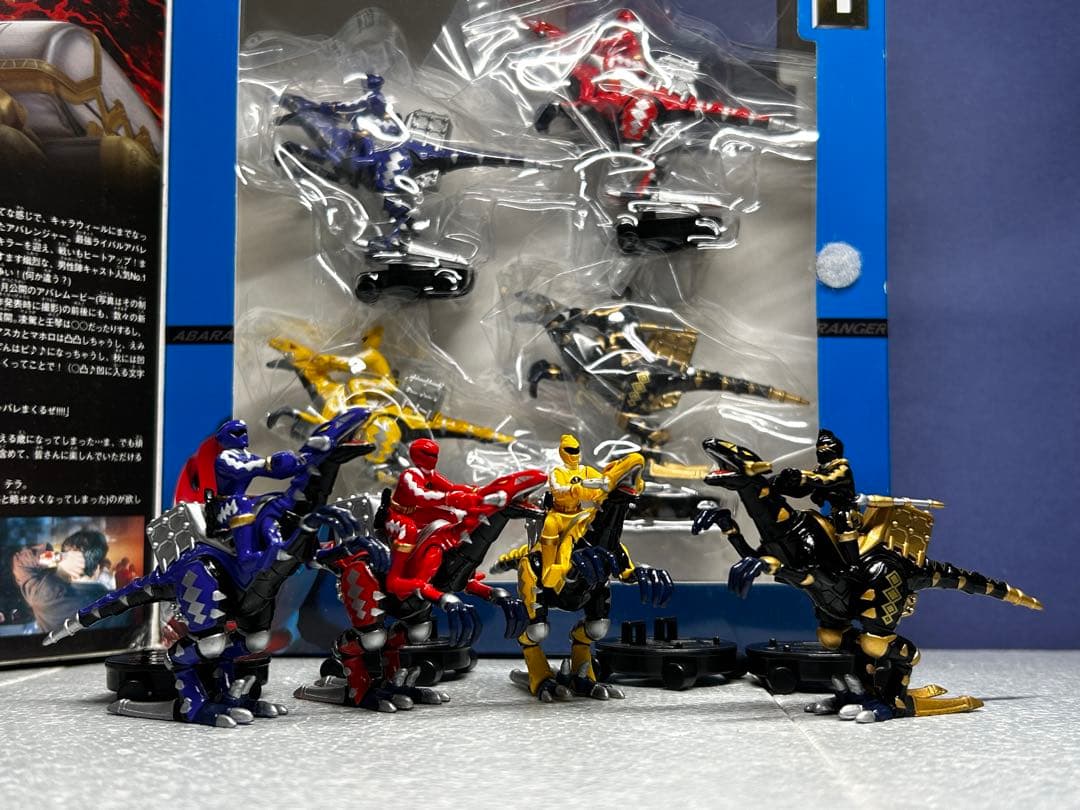 キャラウィールアルティメットエディション爆竜戦隊アバレンジャー8体セット