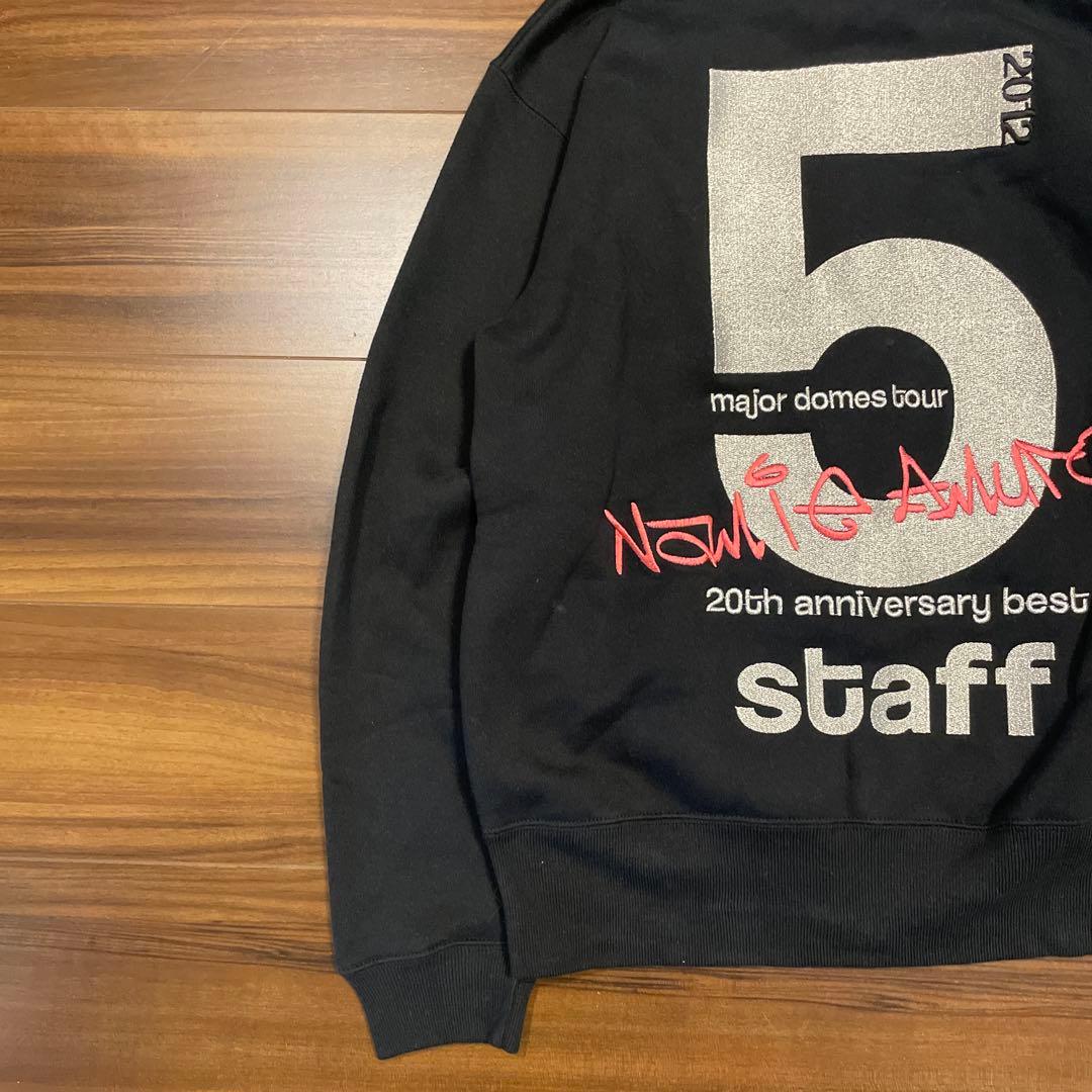 【希少】安室奈美恵　2012ツアー　20周年記念　スタッフパーカー　Sサイズ