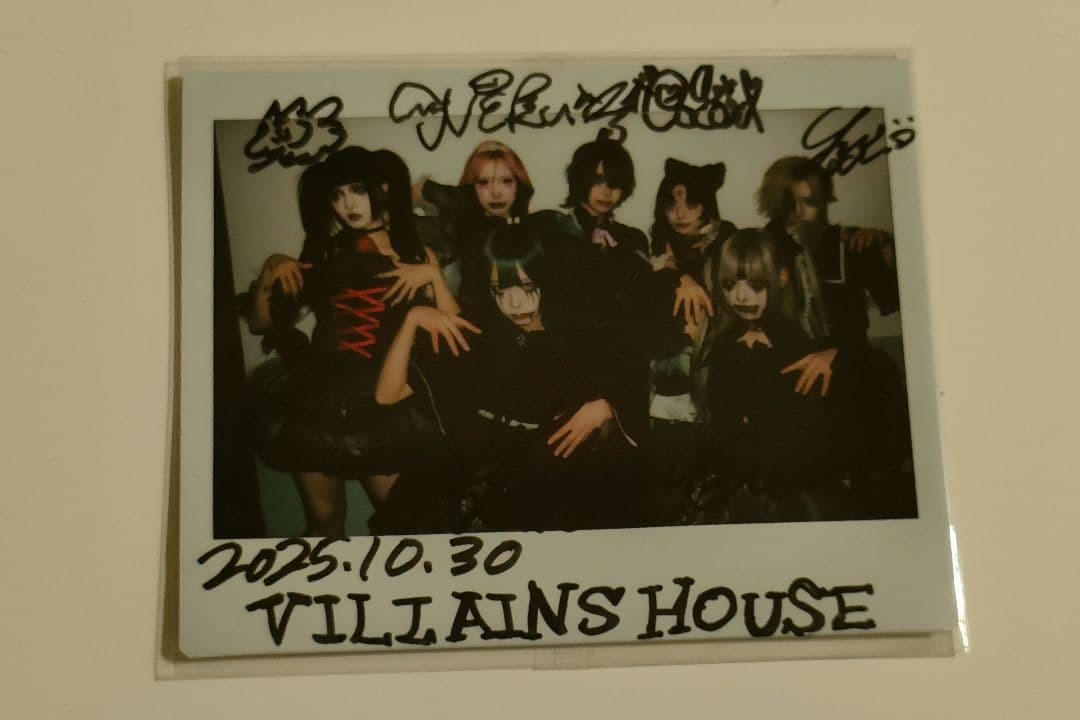 H*K様 サークルライチ サイン入りワイドチェキ 9枚セット