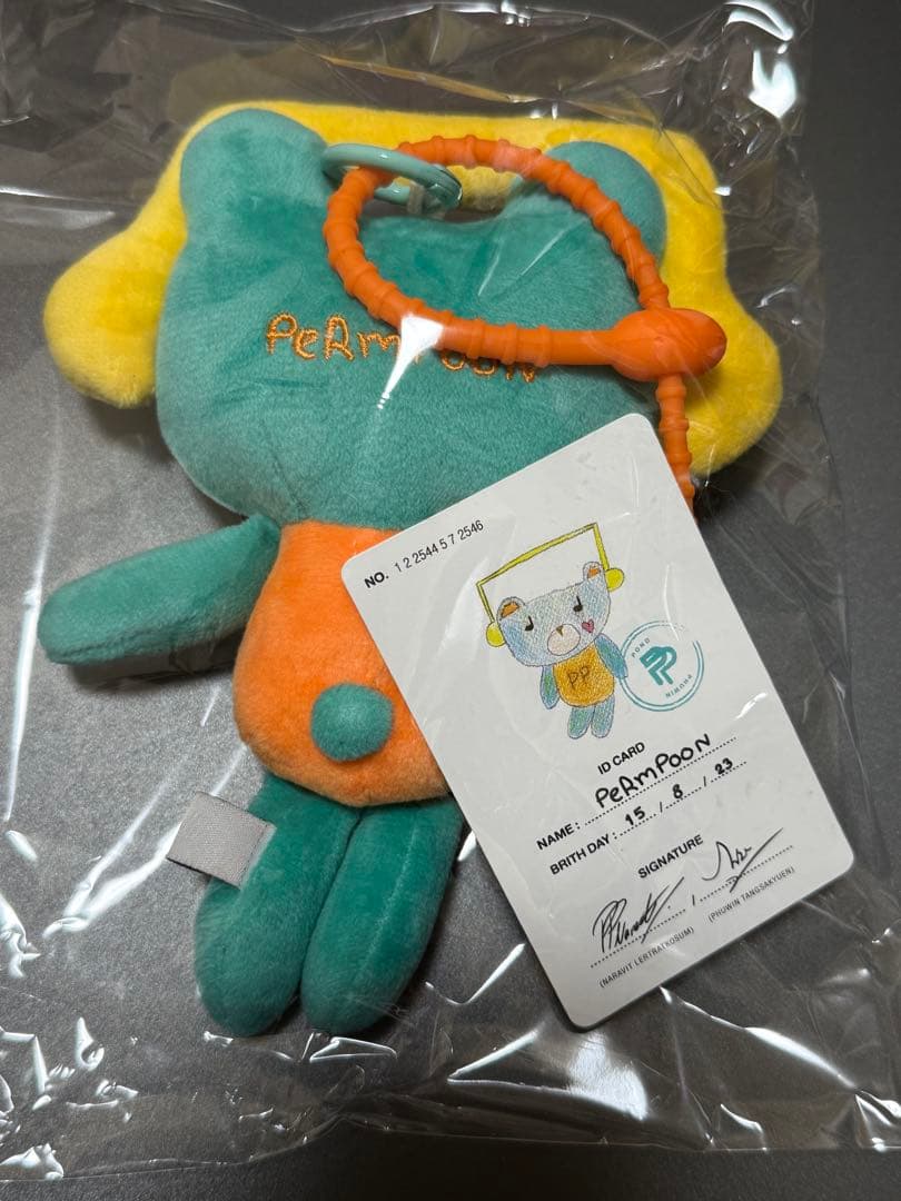 GMMTV PondPhuwin PERMPOON ぬいぐるみ カード付