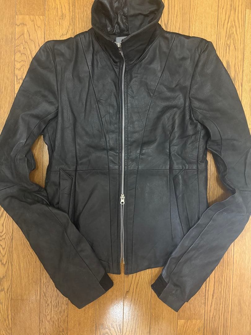 EKAM レザーライダースジャケット