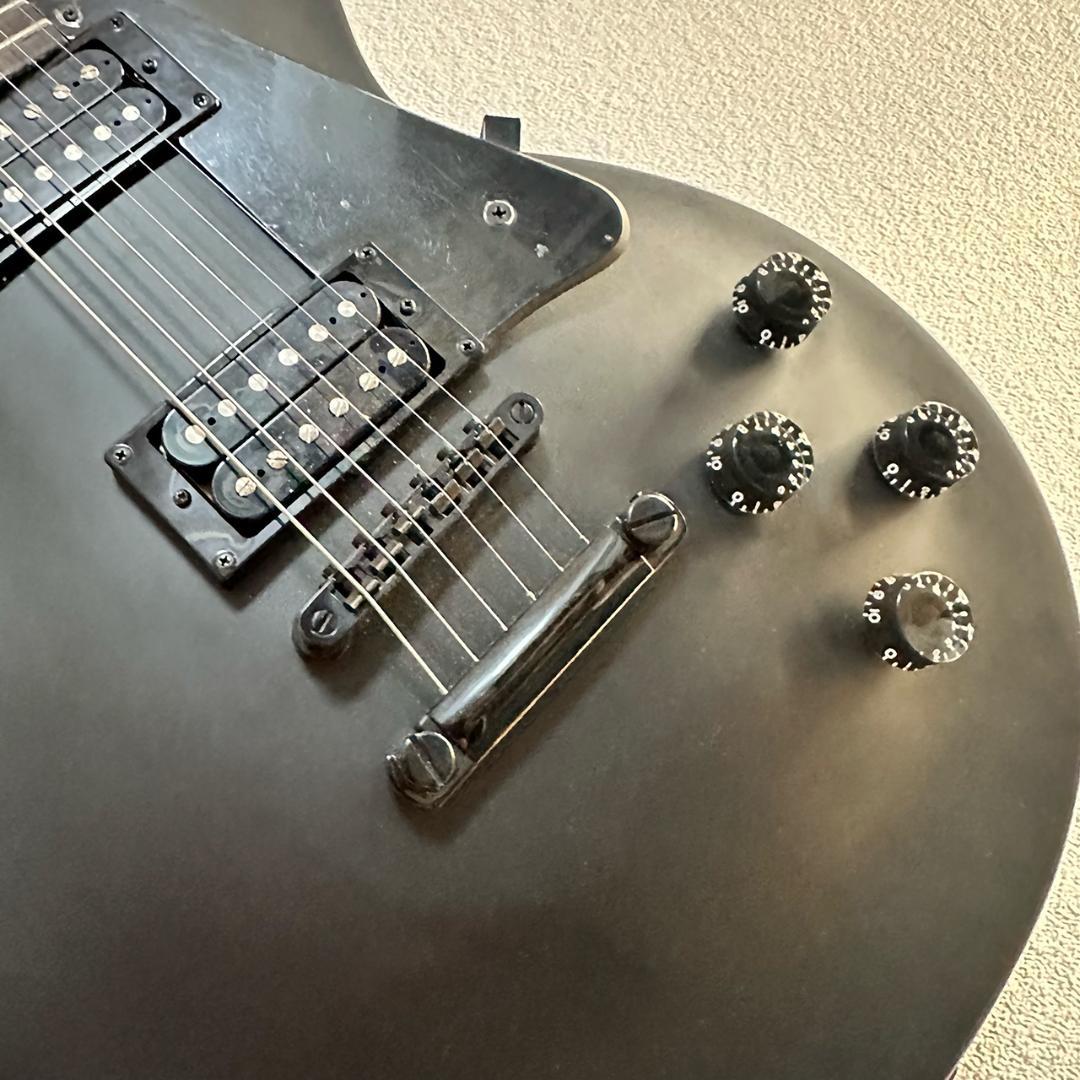 美品 Epiphone Goth Les Paul Studio Black