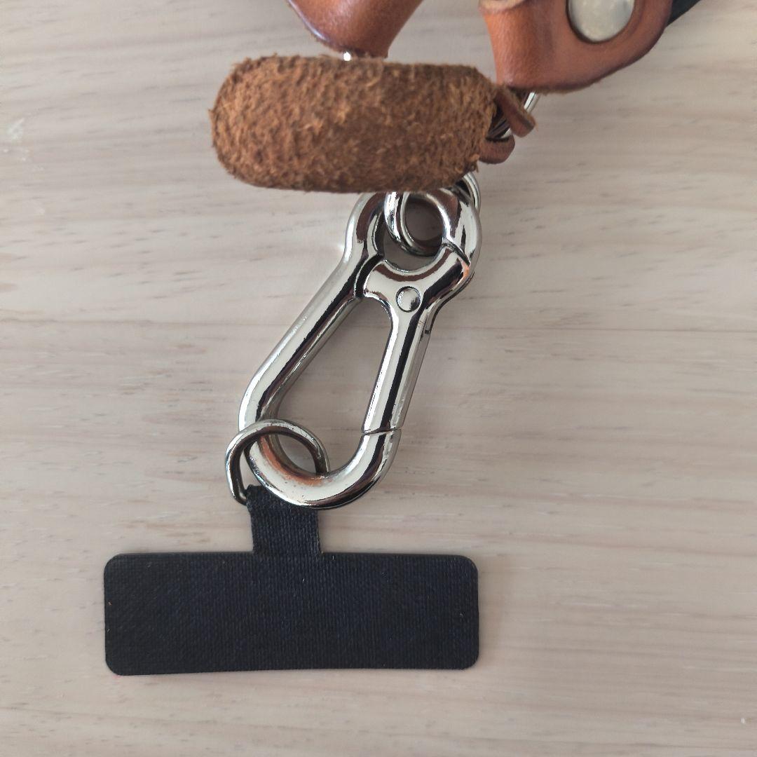 z*4様 IL BISONTE レザー ストラップ カラビナ付き