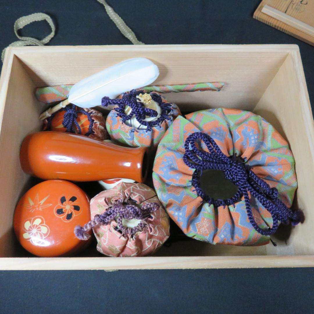 利休茶箱 表完作 昌山 木箱 共箱 棗 蓋置 茶入れ 色々 まとめ