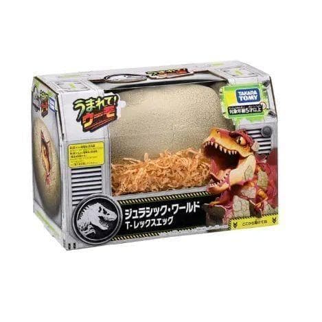 人気！ タカラトミー うまれて！ウーモ ジュラシックワールド T-レックスエッグ