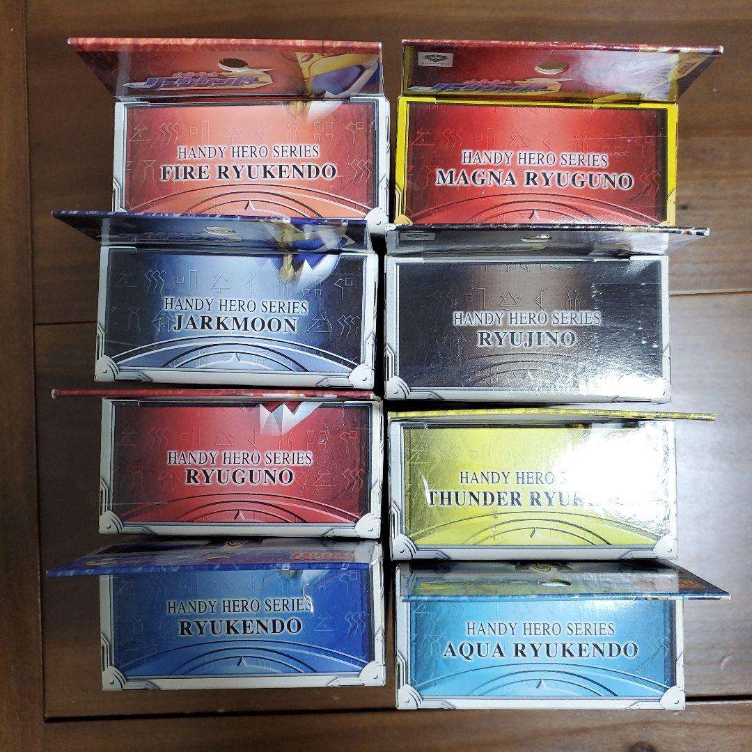 タカラ　リュウケンドー ソフビ　8個セット