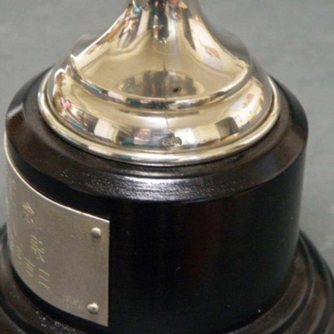 アンティーク　純銀製　銀優勝カップ 純銀刻印有　専用箱付