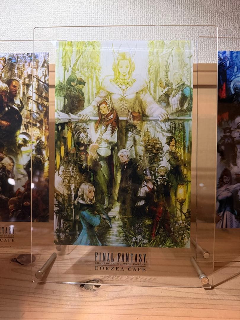 FF14 ジョブ石板20台　アクスタ3枚　エオルゼアカフェ