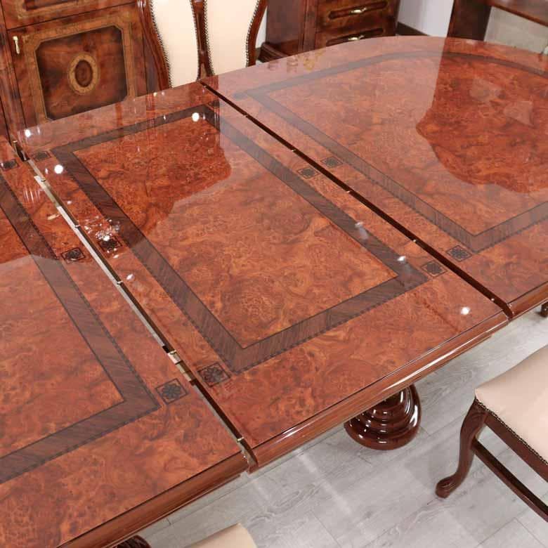 専用 サルタレッリ フローレンス ダイニングテーブル 250cm ブラウン