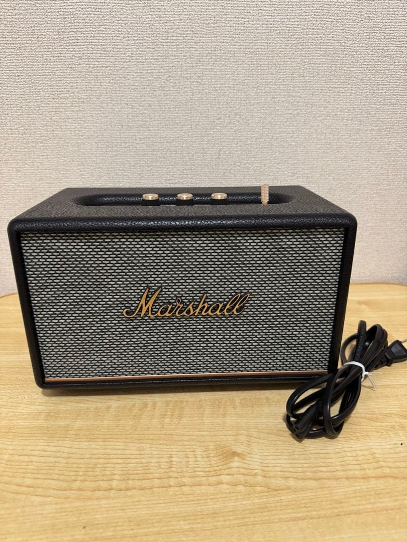 マーシャルMarshall Acton III アクトン3ブラック　超美品