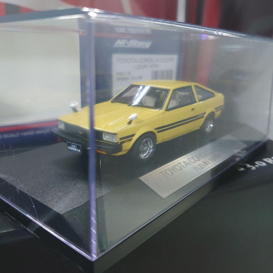 Hi-Story　1/43 カローラレビン　TE71　バージニアイエロー