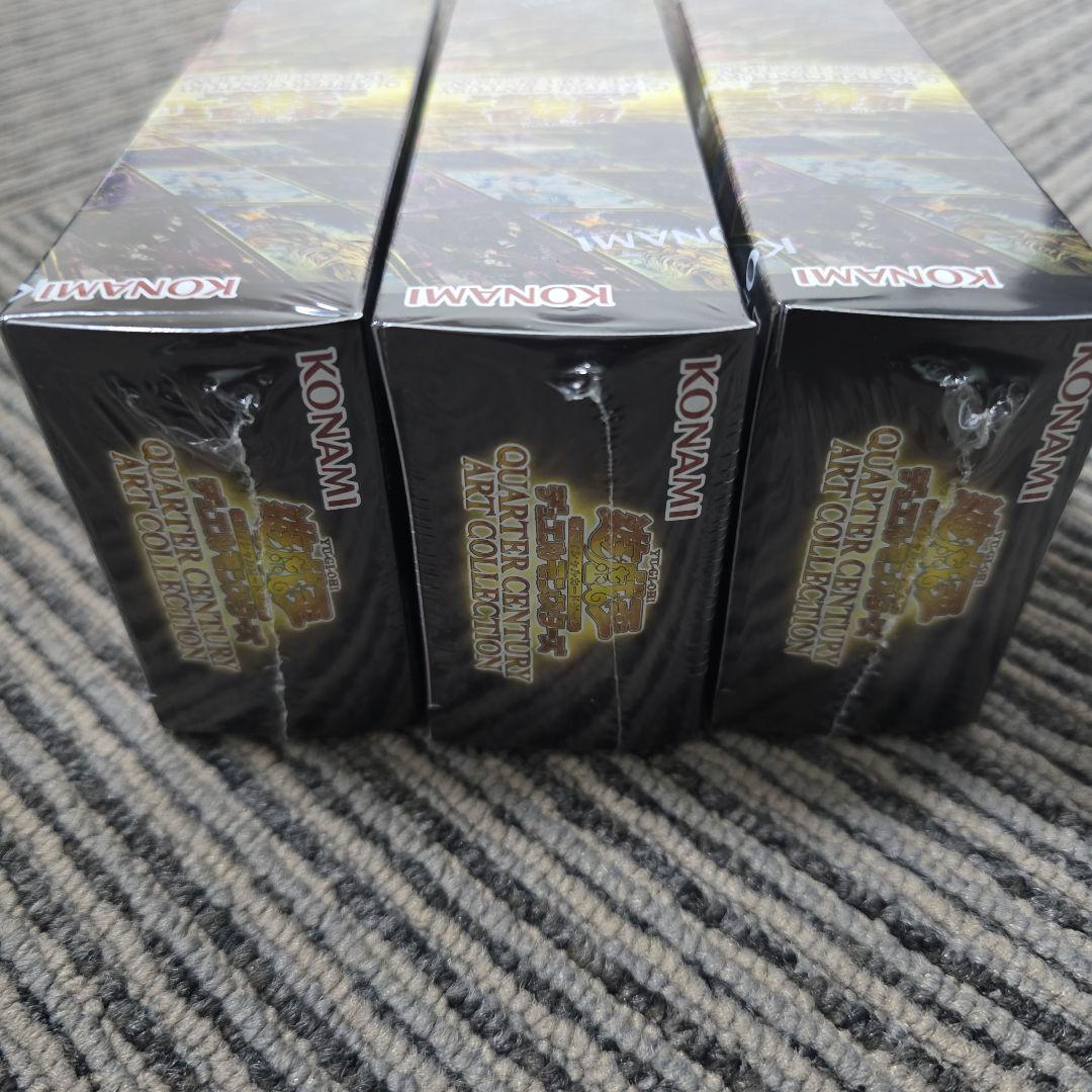 遊戯王　クォーターセンチュリーアートコレクション　3BOX