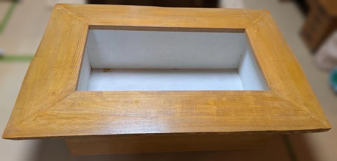 囲炉裏テーブル★いろり★火箸★W1290×D890×H395㎜【展示品★送料込】
